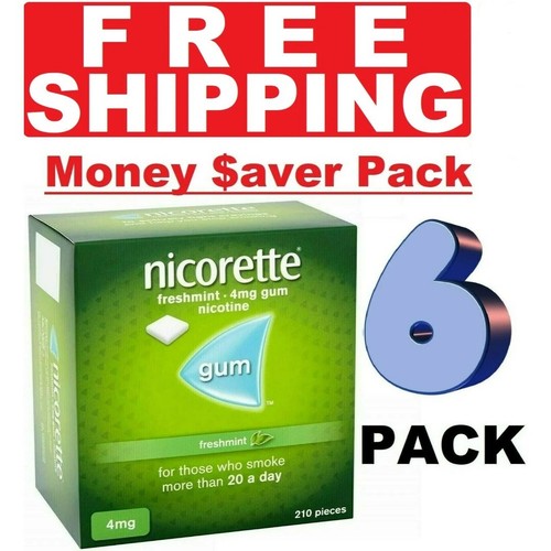 Nicorette gum 4mg - nicorette, freshmint