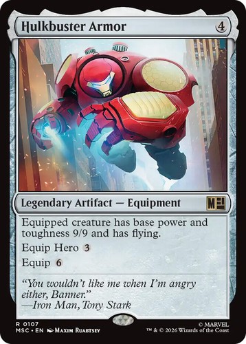 Hulkbuster armor mint - armor, nm-mint