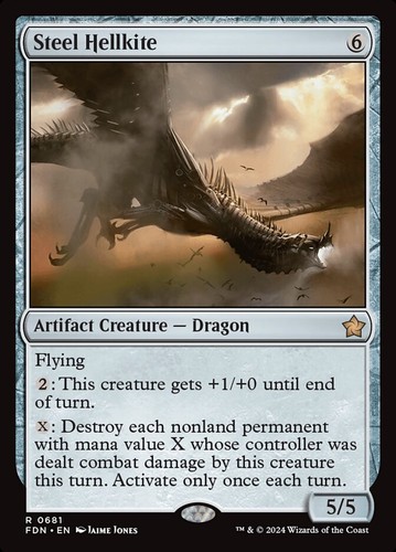 Steel hellkite 681 fdn - steel,