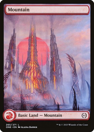 Mountain 265 271 non - mountain, foil