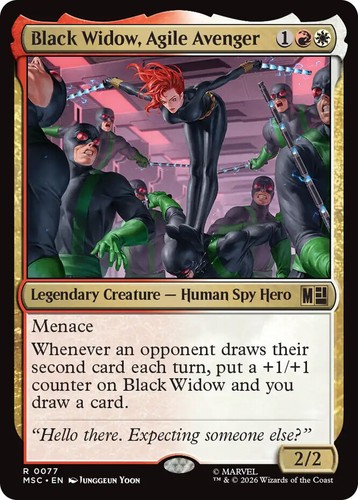 Black widow agile avenger - widow,,