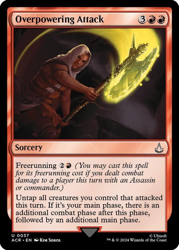 Mtg acr overpowering attack - overpowering,