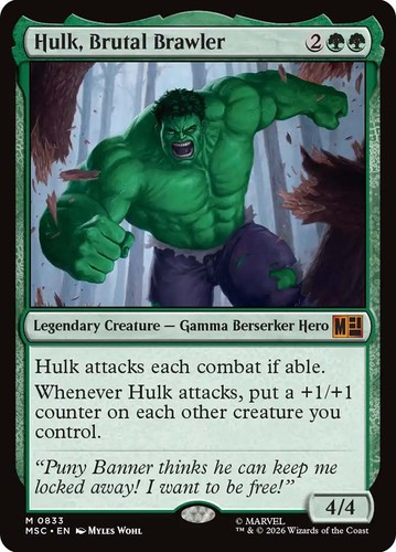 Mtg hulk brutal brawler - brawler,